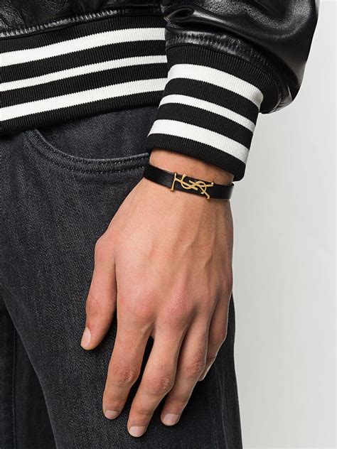 ysl mens bracelt|YSL men's ring.